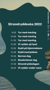 Bli Med På Strandryddeuka 2022 – Haugaland Interkommunale Miljøverk AS